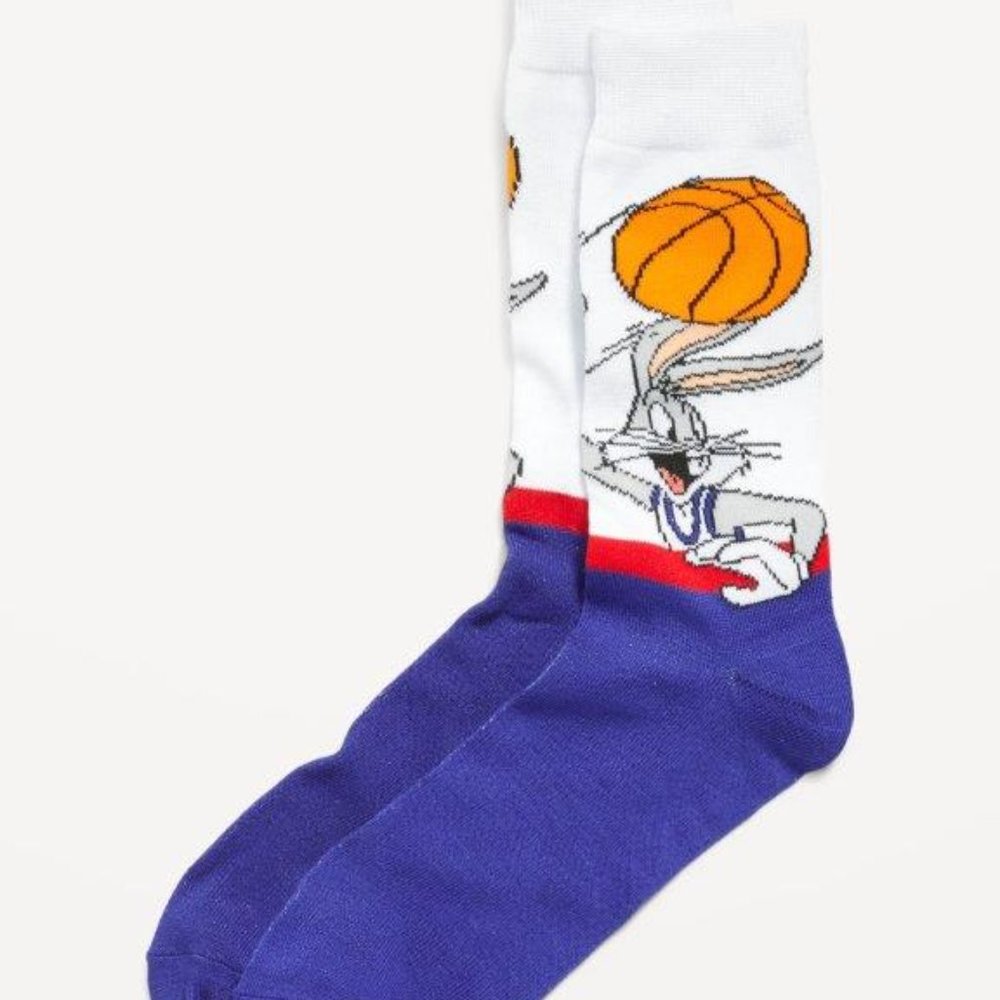 NWT Space Jam™ Bugs Bunny Gender-Neutral Socks for Adults